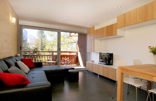 Mont-de-Lans Apartment | RENOVATED STUDIO SOUTH BALCONY