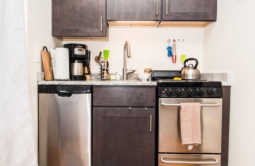 Cleveland Circle Condo | Renovated, Sunny, Spacious Studio in Boston