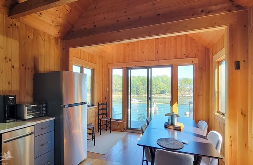 Isle of Springs House | Renovated Westport Island Retreat: 180° Water Views, Shared Dock & Dog Friendly!
