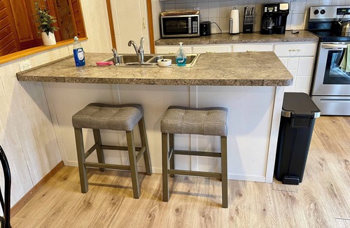 Locust Lake Village House | Rent this Pet Friendly Single Home backing up to open space.