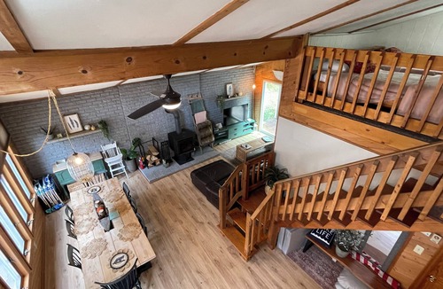 Locust Lake Village House | Rent this Pet Friendly Single Home backing up to open space.