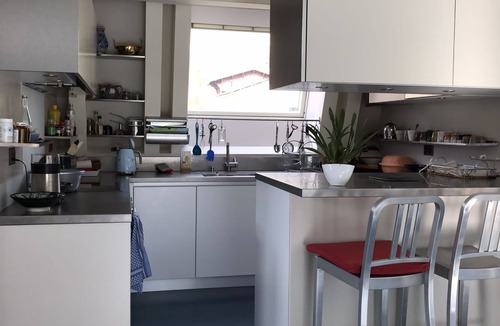 Chateau-d'Oex Apartment | Rentals by Laura - Apartment with fireplace and mountain view