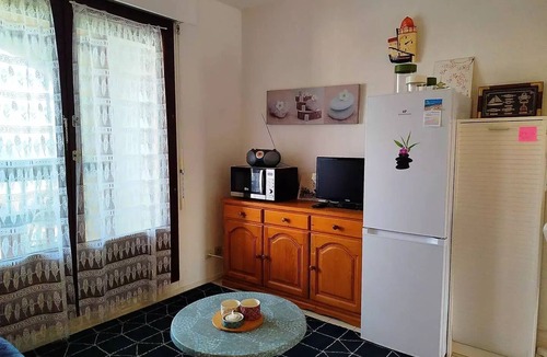 Saint-Cyprien Plage Apartment | Residence Le Tropique - Beachfront for this t2 in residence with pool -4TRO94