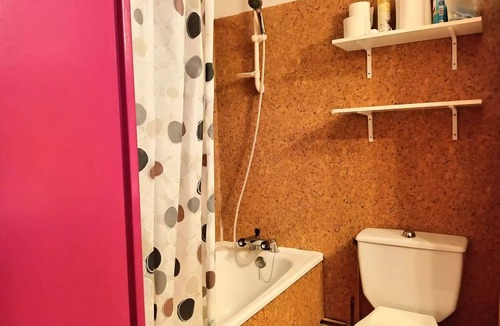 Bareges Apartment | Residence Marmottes - Studio cabin with private covered parking space