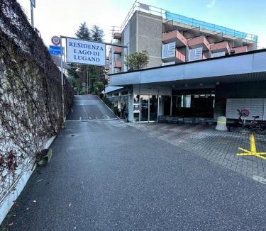Bissone Apartment | Residenz am Luganersee mit Pool