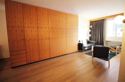Sils-Maria Apartment | Residenza Lagrev - 2 room flat no. 124 - type 21A - 1st floor - south