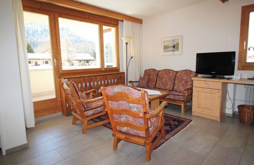 Sils-Maria Apartment | Residenza Lagrev - 2 room flat no. 012 - type 21A - raised ground floor - south