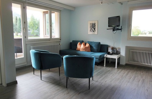 Sils-Maria Apartment | Residenza Lagrev - 2 room flat no. 122 - type 21A - 1st floor - south