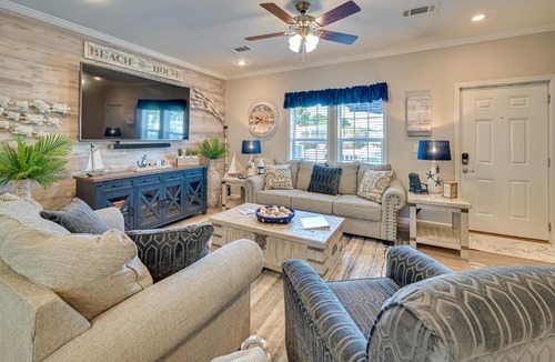Garden City House | Resort Home ~ 1 Mi to Myrtle Beach Access!