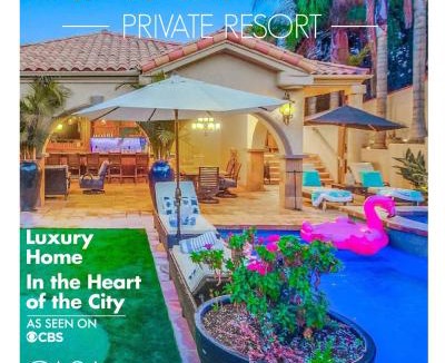 Middletown House | Resort Living: Hoops Outdoor Bar Views PoolSpa