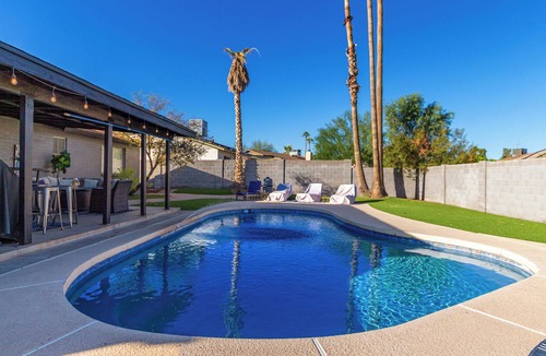 Desert Foothills Estates House | Resort Style 3BR 2BA Pool, Hot Tub, Near Waste Mgmt Open and Spring Training