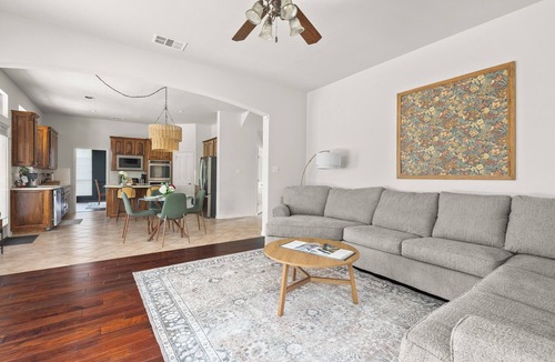 Frisco House | Resort-Style 4BR w/Pool & Hot Tub, Putting Green & Theater Room & Arcade Games