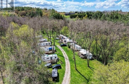Hamilton Township Resort | Resort Trailer/Tent Spot 14
