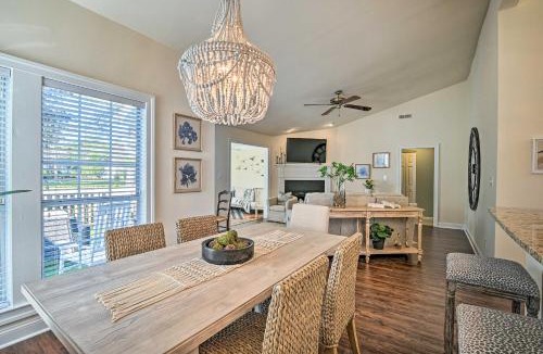 Pawleys Island Apartment | Resort Villa on Golf Course with Beach Access!