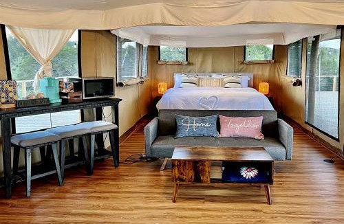 Marble Falls House | Rest and Recharge at this Wonderful Glamping Destination in Burnet, Texas