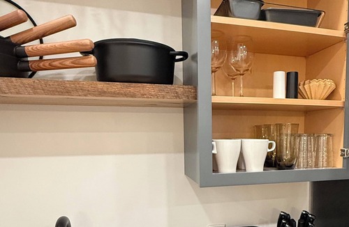 Pilot Mountain Apartment | Restful Remedy~A modern industrial farmhouse Alcove studio in Pilot Mountain.