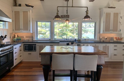 West Boothbay Harbor House | Restored 1920's Vintage Boathouse.