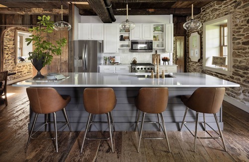 Washington Boro House | Restored Distillery, Sunroom + Sauna