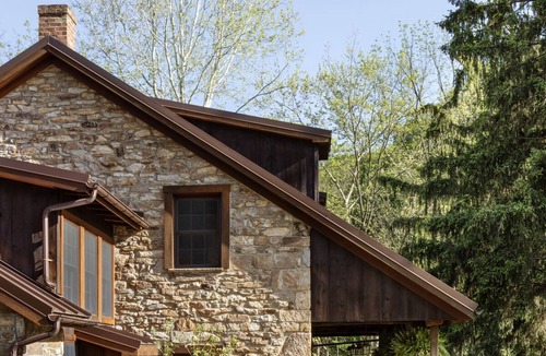 Washington Boro House | Restored Distillery, Sunroom + Sauna