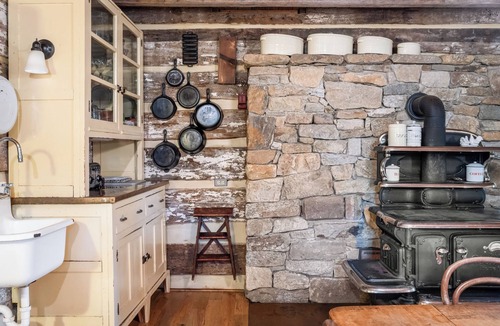 Afton Cabin | Restored Double Log Cabin on 400 Mountain Acres