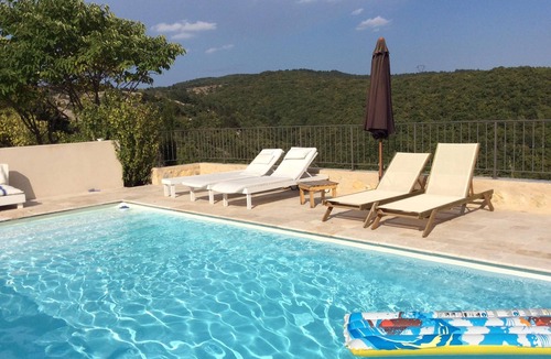 Saint-Andeol-de-Berg House | Restored Magnanerie, heated pool, 2 discreet cats live outside in summer