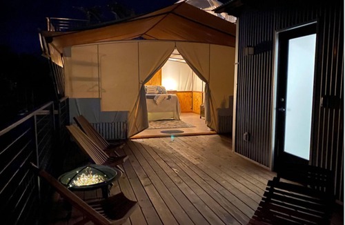 Cottonwood Shores House | Retreat on the Hill: Eagles Nest Safari Tent Views