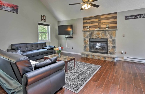 Long Pond House | Retreat w/ Fire Pit & Game Room, 7 Mi to Camelback