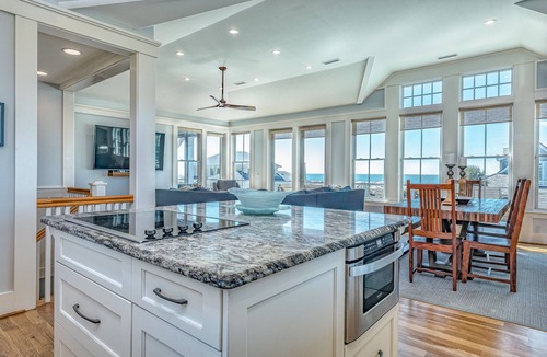 South Beach House | Reverse floor plan home with ocean views, updated kitchen and bathrooms!