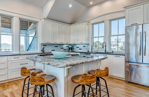 South Beach House | Reverse floor plan home with ocean views, updated kitchen and bathrooms!