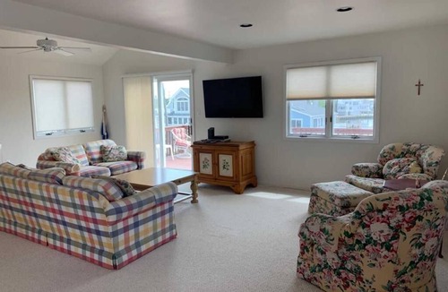 Harvey Cedars House | REVERSED LIVING WITH WATER VIEWS!