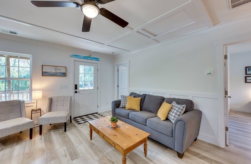 Winnabow House | Rice Creek Hideaway w/ Private Dock & Boardwalk