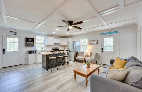 Winnabow House | Rice Creek Hideaway w/ Private Dock & Boardwalk