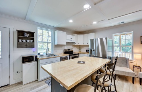 Winnabow House | Rice Creek Hideaway w/ Private Dock & Boardwalk