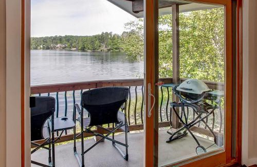 Brainerd House | Rice Lake Lodge and Cabin with Dock Fire Pit Views