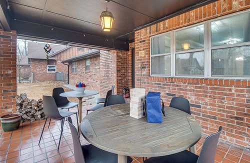 Vinita House | Right Off Route 66: Retro Vinita Home w/Game Room
