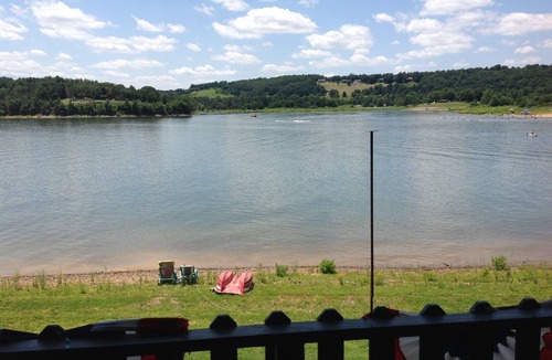 Lowell Cabin | Right on the Water! Enjoy vacation just steps from the shore. No hills.