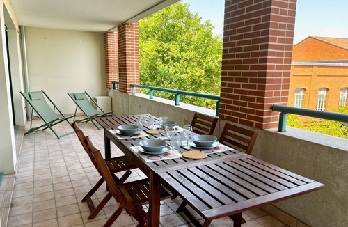 Amidonniers - Caffarelli Apartment | Rio L'Aïga - Superbe terrasse sur Garonne