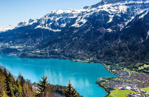 Interlaken Apartment | River-2 with Iconic Jungfraujoch View