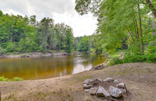 Schroon Lake House | River Access On-Site Schroon Lake Gem on 21 Acres