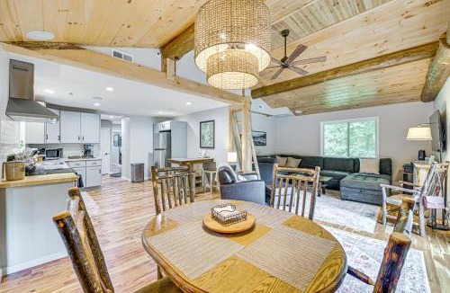 Schroon Lake House | River Access On-Site Schroon Lake Gem on 21 Acres