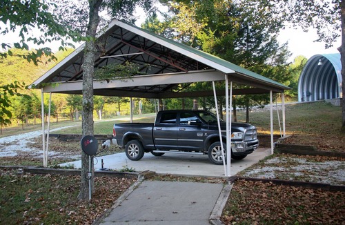 Huntsville Cabin | River Front Cabin On Kings River With Room For Your Horses