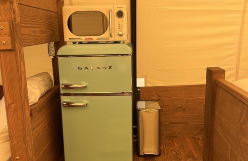 Lillington House | River-Front Wagon Glamping- The Dogwood