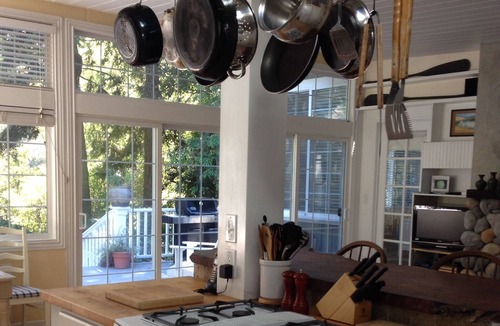 Duncans Mills House | 'River Gardens' Riverfront on Private, Fully Fenced 3/4 Acre