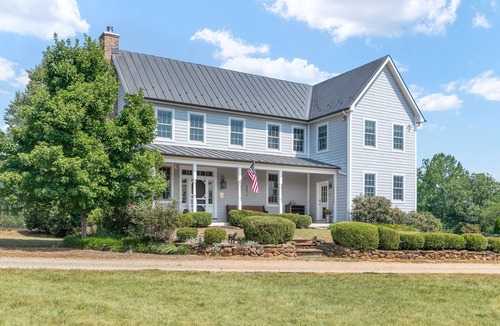 Dyke House | River Meadows Farm | 39-Acre Retreat: Mtn Vistas, River, Pool & Trails