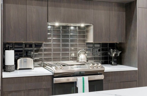 Downtown Chicago Apartment | River North 2BD Condo: Parking, Balcony, Laundry