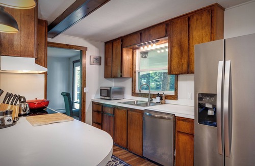 Indian River House | River Pines~Downtown Waterfront Wildlife Watching!nFirepit,Snowmobile,2 King Bds