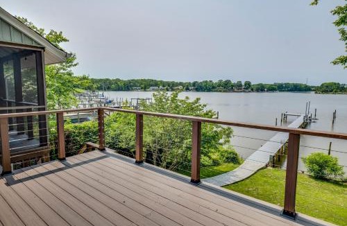 Colonial Beach House | River Refresh - Waterfront with Spa on Placid Bay Luxury Vacation Rental by B Michaels Escapes