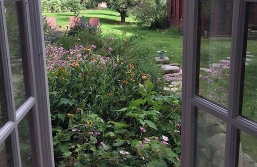 Wilton Apartment | River Room overlooking the waterfall