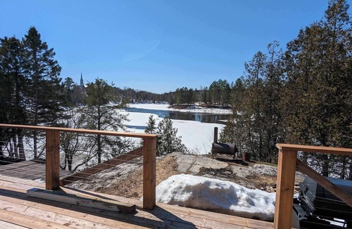 Mauricie Ski Chalet | River View | Chalet des Chutes