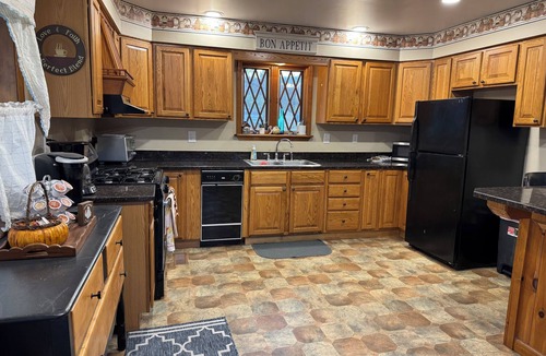 Fort Edward House | Riverfront 2-bedroom house with tons of light, AC, deck & patio. Pet Friendly